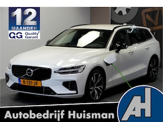 Volvo V60 2.0 T8 AWD 287kW/390pk Aut8 Recharge R-Design ADAPT.CRUISE + NAVI SENSUS + BLIS+ LANE ASSIST + MEMORY STOEL + KEYLESS ENTRY&GO + SPORTSTOELEN + LEDER/GAASSTOF + STANDKACHEL + ON-CALL + PARKSENSOREN + 18" LM-VELGEN!!