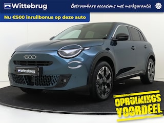 Fiat 600 1.2 100PK Hybrid La Prima Leder | Camera | Keyless |  verwarmde Stoelen | Apple Carplay |