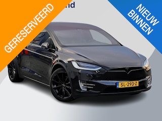 Tesla Model X 75D Base 7p. | Trekhaak | Lederen bekleding |