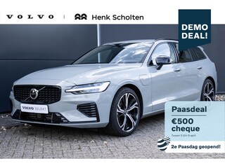 Volvo V60 T6 Plug-in hybrid AWD Plus Dark | | Verwarmbare voorstoelen | Verwarmbaar stuurwiel | Verwarmbare achterbank | Charcoal Sportleder | Zwarte hemel | 19 inch Lichtmetalen velgen | Parkeercamera | Elektrische verstelbare voorstoelen met geheugen | Premium audio by Harman Kardon |