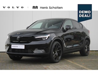 Volvo EC40 Single Motor Extended Range Ultra Black Ed. 82 kWh Adaptive Cruise & Pilot Assist | Panoramisch Schuif/-kanteldak | Harman/Kardon Premium Audio | 360-Camera | Stoel + Stuurwiel verwarming | Elektrische Achterklep | Google Services |  Keyless Entry & Start | Extra getint glas