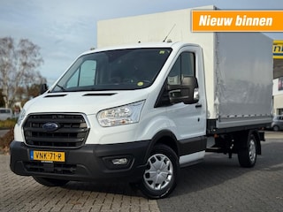 Ford Transit 2.0 TDCI PICK-UP OPEN LAADBAK MET HUIF 1e EIGENAAR