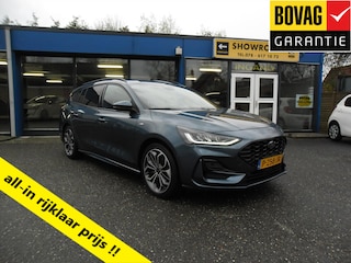 Ford Focus Wagon Ecoboost Hybrid 125Pk ST-LINE Nav Ecc 18"Lmv Winterpack B&O Camera Pdc Rijklaarprijs