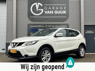 Nissan Qashqai 1.2 116PK Navi,Clima,Cruise,Isofix,Camera,Bluetooth,LaneAssist,Stoelverwarming,ElektrRamen+Spiegels,Usb,Led,Lmv.
