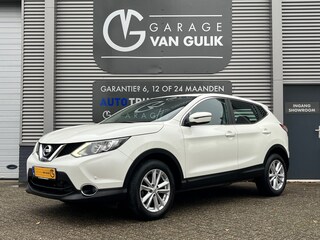 Nissan Qashqai 1.2 116PK Navi,Clima,Cruise,Isofix,Camera,Bluetooth,LaneAssist,Stoelverwarming,ElektrRamen+Spiegels,Usb,Led,Lmv.