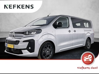 Citroën SpaceTourer EV XL 75 kWh 136 pk | Navigatie | Achteruitrijcamera | Parkeersensoren Voor en Achter | Full-LED Koplampen | Verwarmd Lederen Stuurwiel | Zijschuifdeur Links en Rechts | Dodehoek Detectie | Adaptieve Cruise Control | Apple Carplay/Android Auto |