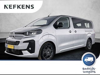 Citroën SpaceTourer EV XL 75 kWh 136 pk | Navigatie | Achteruitrijcamera | Parkeersensoren Voor en Achter | Full-LED Koplampen | Verwarmd Lederen Stuurwiel | Zijschuifdeur Links en Rechts | Dodehoek Detectie | Adaptieve Cruise Control | Apple Carplay/Android Auto |