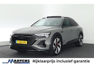 Audi Q8 e-tron Sportback 55 408pk quattro 2x S-Line 115 kWh Cameraspiegles B&O Leder Memory Luchtvering Stoelverwarming Panoramadak