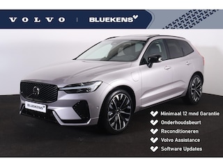 Volvo XC60 T8 Recharge AWD Ultra Dark - Luchtvering - Panorama/schuifdak - IntelliSafe Assist & Surround - 360º Camera - Bowers & Wilkins audio - Adaptieve LED koplampen - Verwarmde voorstoelen, stuur & achterbank - Parkeersensoren voor & achter - Elektr. bedienb. voorstoelen met geheugen - Geventileerde voorstoelen - Head up display - Draadloze tel. lader - Extra getint glas - Elektr. inklapbare trekhaak - 21' LMV
