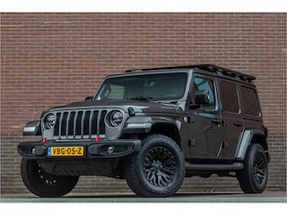 Jeep Wrangler 2.0T Sahara VAN, Origineel NL, Leder, Keyless, Kahn, Stoel & Stuurverwarming, Trekhaak, Carplay, Full LED, Camera.