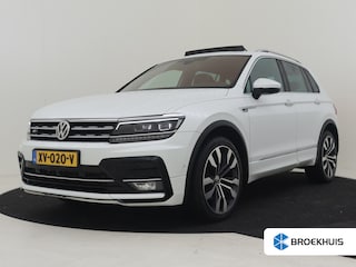 Volkswagen Tiguan 2.0 TSI 4Motion Highline Business R 230pk DSG/AUTO | Panorama dak | 360 camera | Dodehoekdetectie | Park assist | Lederen bekleding | Elektri stoelen memory | 20"LMV