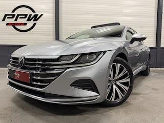 Volkswagen Arteon 1.4 TSI eHybrid PANO/TREKHAAK/TWO-TONE LEER/TREKHAAK/360CAMERA/ACC/18"MUSCAT/CARPLAY/STANDKACHEL/SFEER/VIRTUAL/MATRIX/DONKERE HEMEL/VOLLEDIG VW DEALER HISTORIE