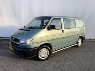 Volkswagen Transporter MARGE ! 2.5 TDI 292 Dub Cab 5 Zits Airco Cruise Trekhaak 1820 kg Side Bar Euro 3