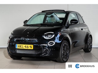 Fiat 500 La Prima 42 kWh | Leder | Stoelverwarming | Camera | Navigatie | Lichtmetalen velgen | Apple Carplay & Android Auto |