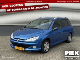 Peugeot 206 SW 1.6-16V Quiksilver APK, TREKHAAK