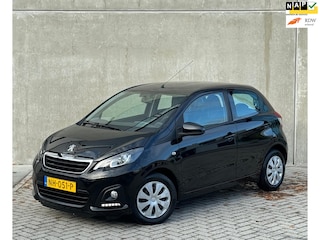 Peugeot 108 1.0 e-VTi 51KW 5DR 2017 Zwart AIRCO|NAP|2E EIG.