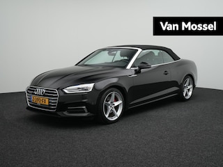 Audi A5 Cabriolet 2.0 TFSI Launch Edition | Automaat | Elektrische Trekhaak | Cruise | Leder | LED | Navi | PDC | Stoel Verwarming | 12 Maand BOVAG Garantie! |