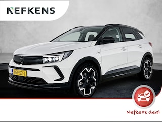 Opel Grandland 1.2 GS 130pk Automaat | Elektrische Achterklep | Navigatie | Climate Control | Cruise Control | Camera Voor + Achter | Matrix-LED Koplampen | Dodehoekdetectie | Keyless Entry/Start | Verwarmbare Voorstoelen/Stuur | Apple Carplay/Android Auto |