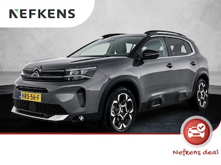 Citroën C5 Aircross 1.2 Hybrid 136 Max | Elektrisch Verstelbare Bestuurdersstoel | Schuif-/Kanteldak | Navigatie | Climate Control | Adaptieve Cruise Control | Achteruitrijcamera | LED | 18" Lichtmetalen velgen | Dodehoekdetectie | Keyless Entry/Start | Apple Carplay/Android Auto |