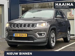 Jeep Compass 1.4 MultiAir Opening Edition Plus | Trekhaak | Lederen stoelen | Elektrische stoelen + geheugen | Stoelverwarming | Climate Control | Parkeersensoren | Cruise Control | Beats Audiosysteem |