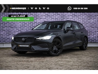 Volvo V60 2.0 B3 Essential Edition | Sport Pack | 19" Black Edition Velgen | Leder | Adaptieve Cruise Control | Stoelverwarming | Park Assist |