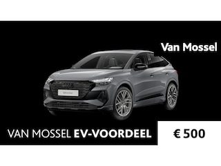Audi Q4 45 S Edition 82 kWh Automaat | 21 Inch Velgen | Panoramadak | Trekhaak | Stoelverwarming | Adaptieve cruise control | Sonos | S Line rode stiksels bekleding |