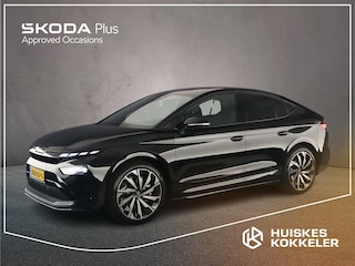 Skoda Enyaq Coupé 85 Sportline 286pk Automaat Trekhaak, Panoramadak, Elektrische achterklep, Adaptive cruise control, LED matrix koplampen, Achteruitrijcamera, Stuurwiel verwarmd