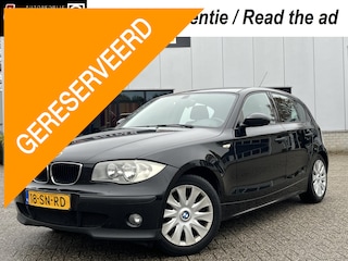 BMW 116i Business Line EXPORT LEES ADVERTENTIE