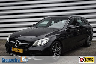 Mercedes-Benz C-klasse 180 PREMIUM + AMG PACK / LED PAKKET / P.CAM. / EL. TREKH.