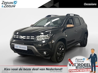 Dacia Duster 1.3 TCe 150 Extreme AUTOMAAT NAVI AIRCO CAMERA PARKEERSENSOREN STOELVERWARMING HOGE INSTAP DODEHOEK DETECTIE DEALER ONDERHOUDEN ZEER MOOIE AUTO