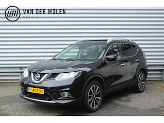 Nissan X-Trail 1.6 DIG-T 164pk Tekna Panoramadak 360 Camera Clima Cruise Navi Leder Stoelverwarming Trekhaak 1800kg