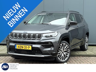 Jeep Compass 4xe 240 Plug-in Hybrid Electric Summit Achteruitrij camera I Stoel/stuur verwarming I Apple carplay/Android auto I