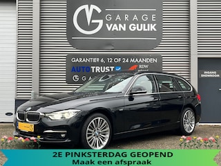 BMW 3-serie Touring 320i Luxury-Line 184PK Automaat,Panodak,Trekhaak,Navi,Clima,Cruise,Isofix,KeylessEntry+Start,Led,Lmv,Usb.