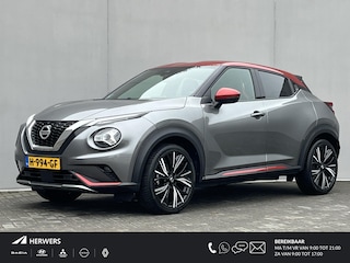 Nissan Juke 1.0 DIG-T N-Design / Dealeronderhouden / Afneembare Trekhaak (1.250kg) / Apple Carplay/Android Auto / Bose Audio / Voorstoelen Verwarmd / Climate Control / Navigatie / Cruise Control /