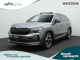 Skoda Kodiaq 1.5 TSI 150 pk DSG MHEV Sportline Business 7p | Panoramadak | Geheugenstoelen | Head-up display | Matrix LED | Rondomzicht camera | Canton | Stuur-/achterbankverwarming