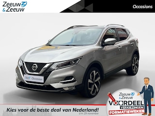Nissan Qashqai 1.3 DIG-T Tekna | 360 camera | Panorama dak | Stoelverwarming | Adaptive Cruise Control | Navigatie | Climate Control |