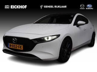 Mazda 3 2.0 e-SkyActiv-G M Hybrid 150 Sportive - Dealer onderhouden - Black Edition - Trekhaak