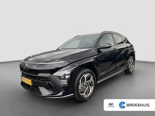 Hyundai Kona 1.6 GDI 141pk HEV N-Line | Premium audio | 360 camera | Bestuurdersstoel met geheugen | Adaptive cruise control | Dodehoek detectie | Full LED koplampen | Stoelverwarming | Stoelventilatie | Stuurverwarming