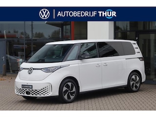 Volkswagen ID. Buzz Pro Bulli 86 kWh LWB 7p. 268PK / 210kW LED Matrix IQ.Light, rondomzicht camera, voorstoelen verwarmbaar met massagefunctie, Apple Carplay & Android Auto, achteruitrijcamera, elektrische schuifdeur links + rechts, Keyless Entry, dynamische grootlichtassistent, Parkeerassistent (Park Assist Pro), navigatie, 2-zone climatronic, 19'' LMV 'Tilburg'