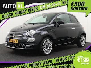 Fiat 500 89 PK Turbo Lounge Pano-Dak Navi+ Climate