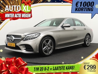 Mercedes-Benz C-klasse 180 157 PK Aut. AMG-Line Digi.Dash Camera Dodehoek 18'LMV