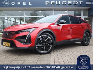 Peugeot 408 GT PureTech 130PK EAT8 automaat, Rijklaarprijs, El. verstelbare voorstoelen Panoramisch schuifdak 360° Camera