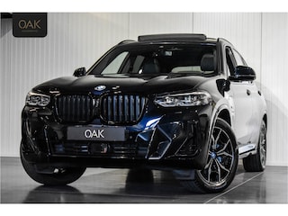 BMW X3 xDrive30e | M-Sport | Live Cockpit | Panorama | Leder | Memory | Trekhaak | 19"LM | Carbon Zwart