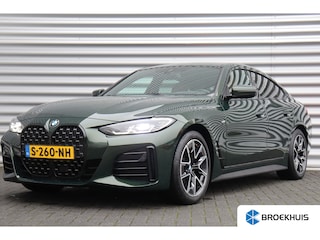 BMW 4-serie GRAN COUPÉ 420I 184PK HIGH EXECUTIVE M-SPORT AUTOMAAT / NAVI / LEDER / FULL-LED / CLIMA / PDC / 18" LMV / CAMERA / KEYLESS / WEGKLAP. TREKHAAK / WINTERPAKKET / NIEUWSTAAT !!