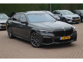 BMW 745e High Exe. M Sport / Schuifdak / 360Camera / Head-up / Softclose / 20'' / Volleder / Nachtzicht / Laser LED / Stoelmassage 4x / Stoelventilatie 4x / Dodehoek / DAB / Navigatie / ACC