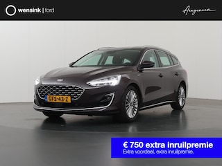 Ford Focus Wagon 1.0 EcoBoost Vignale | Trekhaak | Winterpakket | Cruise Control Adaptief | B&O | Elektr. Achterklep | Navigatie |