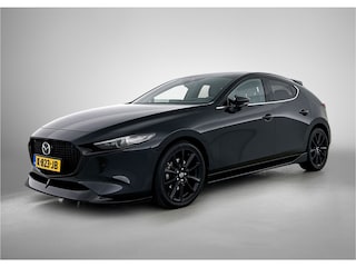 Mazda 3 2.0 e-SkyActiv-X M Hybrid 180 Luxury met Aero pakket Leder | Navigatie | Camera | Cruise control adaptief