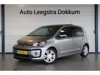 Volkswagen Up 1.0 TSI high up! Pano | NL-Auto | Alcantara | Camera | Beats | Stoelverw. | Clima | Cruise | PDC | 15" LMV