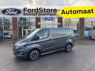 Ford Transit Custom 310 170PK 2.0 TDCI L1H1 Sport Achterspoiler | Half leder | Trekhaak | Navigatie |