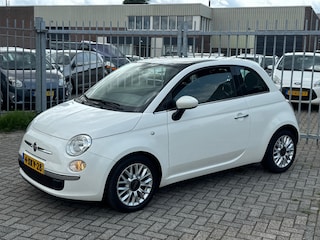 Fiat 500 0.9 TwinAir Turbo Lounge KMST NAP! Pano l Airco l MTF-stuur l bleu and me l LMV! TOPSTAAT l DEALER OH!